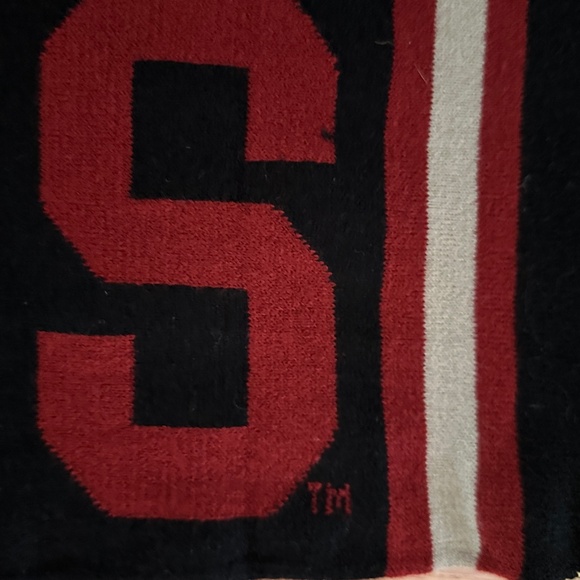 Harry Potter Hogwarts Crest Knit Scarf with Tassels - Picture 10 of 12